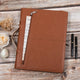 Right/Left-Handed Leather A4 Portfolio with Handle,Leather Travel Case,Pocket Folder for iPad/Laptop,Personalized Portfolio,Gift for Him