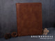 Custom Vintage Leather Portfolio with 3 Ring Binder,Leather Business Portfolio with Zipper,A4 Notepad Holder,Engraved Leather Padfolio for Him,Business Gift