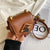 Fashionable one-shoulder chain small square bag - AZXCG handmade genuine leather 