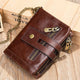 Genuine Leather Purses With Zip Coin Pocket Leather Wallet And Card Holder Wallets - AZXCG handmade genuine leather 