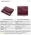 Fashion Genuine Leather Small Hand Wallet Short Card Wallet Women Coin Purses Branded Women Wallet Leather - AZXCG handmade genuine leather 