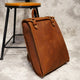 Luxury Crazy Horse Leather Backpack&Computer bag - AZXCG handmade genuine leather 