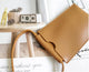 Genuine leather Lipstick Case Shoulder Handbags Crossbody Mobile Phone Bag With Strap Phone Wallet For Women - AZXCG handmade genuine leather 