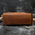 Multi-functional Crazy Horse Skin Casual Makeup Bag - AZXCG handmade genuine leather 