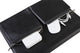 Genuine Leather Laptop Briefcase Messenger Bag Business Portfolio with Retractable Handle - AZXCG