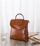 New Genuine Leather Backpack Bag For Women - AZXCG handmade genuine leather 