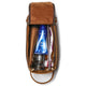 Multifunctional leather cosmetics bag with large - AZXCG handmade genuine leather 