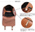 Genuine Leather Women Backpack High Quality Vintage Leather Backpack - AZXCG handmade genuine leather 