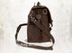 Vintage crazy horse leather travel business messenger bag for men - azxcgleather