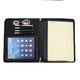 Genuine Leather Portfolio with Detachable iPad Case and Letter Size Notepad Holder - AZXCG