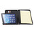 Genuine Leather Portfolio with Detachable iPad Case and Letter Size Notepad Holder - AZXCG