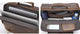 Retro Handmade Leather 15.6" Briefcase Laptop Bag - AZXCG