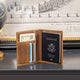 Leather Passport Holder Travel Bifold Wallet For Men - AZXCG handmade genuine leather 