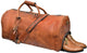 Full Grain Leather Travel Overnight Weekend Leather Bags Sports Gym Duffel for Men - AZXCG handmade genuine leather 