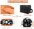 Toiletry Bag for Men PU Leather Water-Resistant Travel Toiletry Bag - AZXCG handmade genuine leather 
