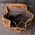 Men's Handmade Leather Travel Backpack - AZXCG
