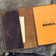 Personalized Genuine Leather Cover Case for RHODIA Pad Notebook No 16 A5 Size - AZXCG