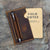 Distressed Leather Sleeve For Minimalist Field Notes Pocket Size Cover Case - AZXCG