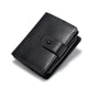 Men's Leather Casual Zippered Coin/Cash/Cards Wallet - AZXCG