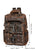 Crazy horse leather tactical business backpack - AZXCG handmade genuine leather 