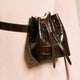 Crocodile pattern soft leather bag - AZXCG handmade genuine leather 