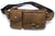 Genuine Leather Fanny Packs Waist Bag Purse for Men Large Shoulder Satchel - AZXCG handmade genuine leather 
