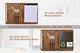 Handmade Crazy Horse Leather Portfolio Zippered Tablet Folio Folder - AZXCG