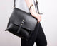 Classic Black Women Leather Crossbody Bag - AZXCG handmade genuine leather 
