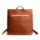 Ladies leather backpack - AZXCG handmade genuine leather 