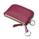 Women's soft leather coin purse small mini minimalist car key case - AZXCG handmade genuine leather 