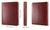 Handmade Genuine Leather Portfolio Document Organizer with A4 Size Notepad Holder - AZXCG
