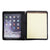Genuine Leather Padfolio Portfolio iPad Case with Letter Size Notepad Holder - AZXCG