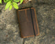 Distressed Leather Notebook Cover for Moleskine Notebook Pocket Size - AZXCG