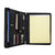 Genuine Leather Portfolio Business Organizer with A4 Size Notepad Holder for Left or Right Handed - AZXCG