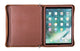 Handmade Genuine Leather Portfolio with Detachable iPad Case and A4/Letter Size Notepad Holder - AZXCG