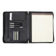 Genuine Leather Portfolio iPad Case, Business Organizer with Letter Size Notepad Holder - AZXCG