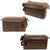 Genuine  Leather Unisex Toiletry Bag Travel Dopp Kit Made With High Class Buffalo Leather - AZXCG handmade genuine leather 