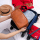 Toiletry Bag for Men or Women - Dopp Kit For Travel.  - AZXCG handmade genuine leather 