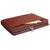 Genuine Leather Padfolio Portfolio iPad Case with Letter Size Notepad Holder - AZXCG