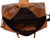 Leather Duffel Bag Travel Gym Sports Overnight Weekend cabin holdall - AZXCG handmade genuine leather 