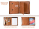 Custom Leather Portfolio for All iPad Series Padfolio With A4 Size Notepad Holder, Graduation Gift - azxcgleather