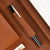 Crazy Horse Leather Portfolio  for iPhone 12 - AZXCG handmade genuine leather 