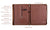 Handmade Genuine Leather Portfolio with Detachable iPad Case and A4/Letter Size Notepad Holder - AZXCG