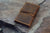 Distressed Leather Field Notes Cover Case Wallet Pocket Size Journal Cover - AZXCG