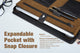 Handmade Genuine Cowhide Leather 3 Ring Binder Portfolio - AZXCG