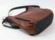 Leather Crossbody Bag Top Zip Handbag - AZXCG handmade genuine leather 