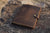 Personalized Vintage Leather Business Portfolio Notepad Folder Holder for Letter Size Writing Pad - AZXCG