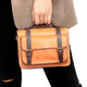 Retro Leather Women Multifunctional Portable Crossbody Handbag - AZXCG