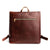 Ladies leather backpack - AZXCG handmade genuine leather 