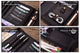 Handmade Crazy Horse Leather Portfolio with 3-Ring Binder and Notepad Holder - AZXCG